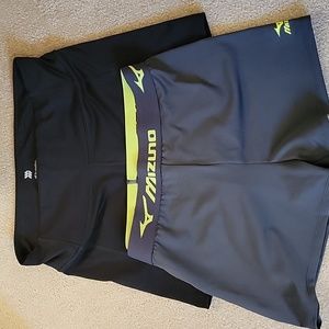Size M dry fit shorts. 1 Mizuno, 1 all in motion